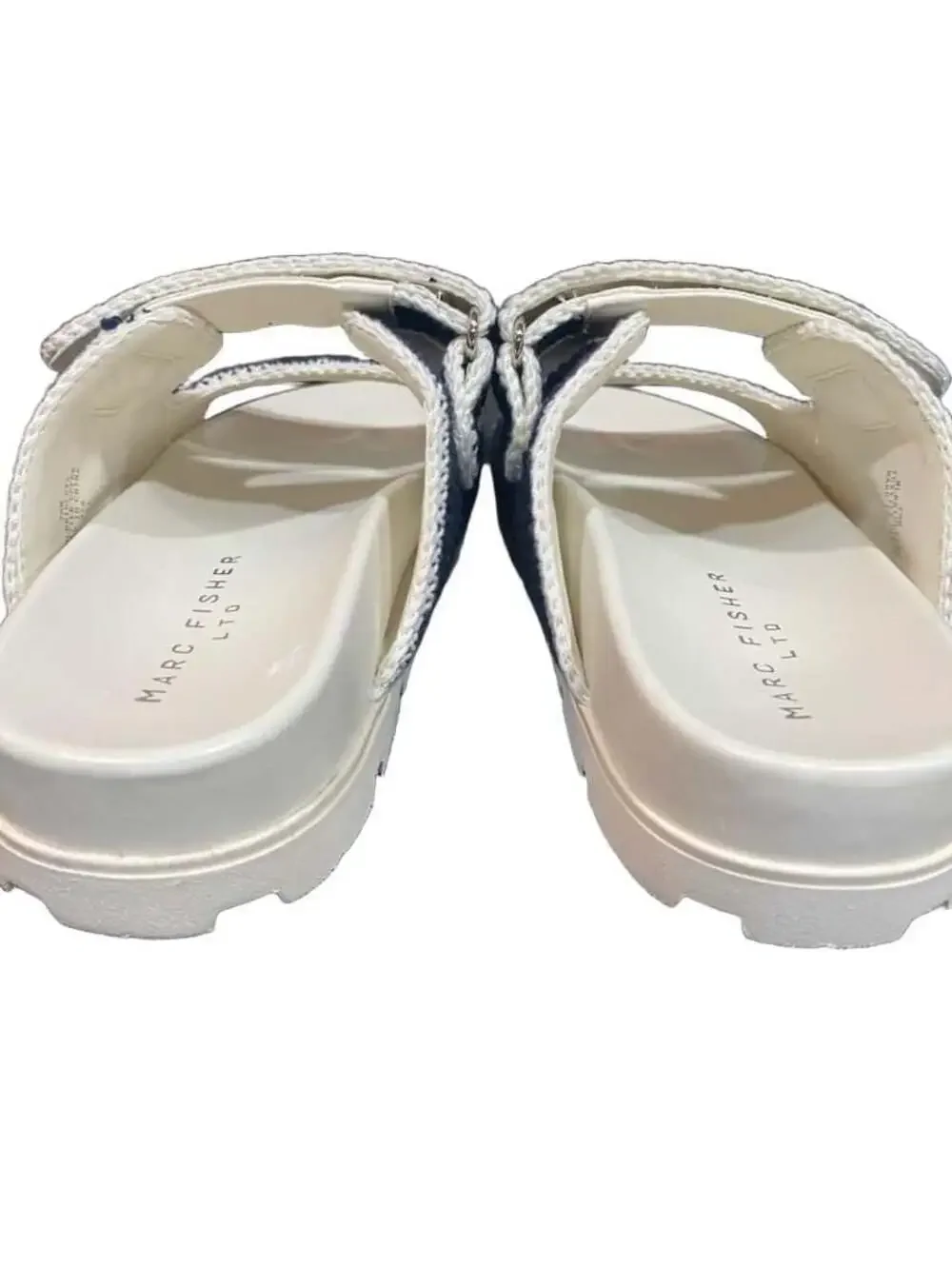 Brand New Marc Fisher LTD Women's Brinleys Crochet Footbed Sandals 7.5